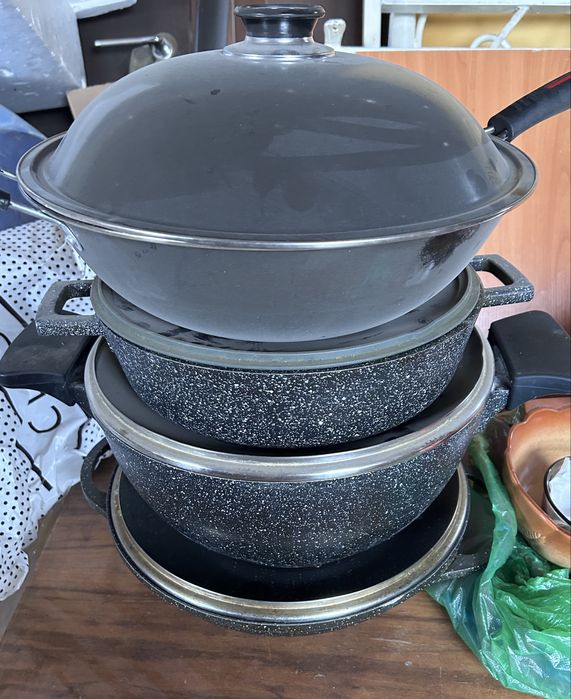 Казаны, сотейники, сковороды