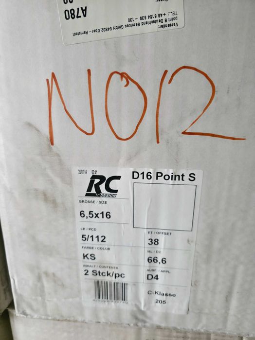 Jante Aliaj 5x112 16'' VW Golf Passat Caddy Touran Tiguan NOI