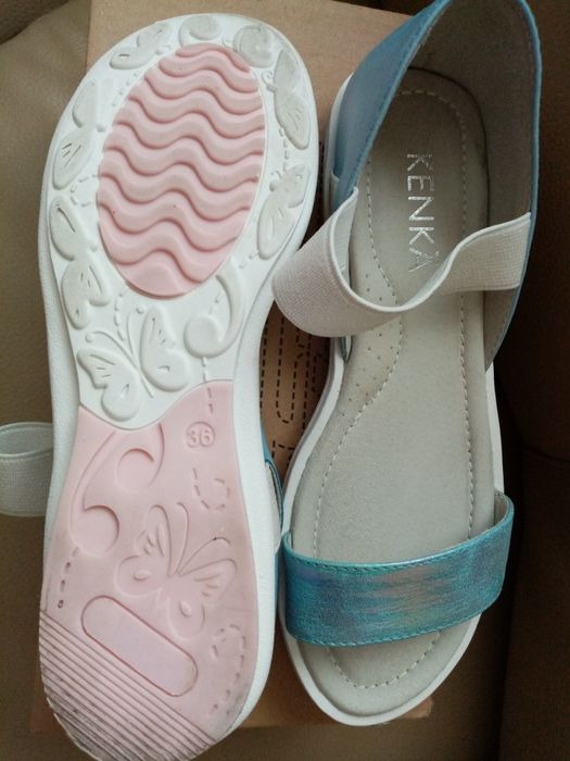 Летняя обувь для девочки, размер 36