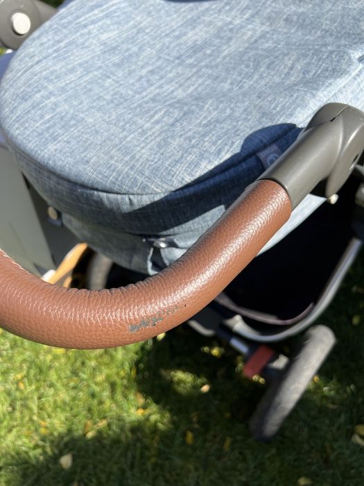 Stokke Trailz Nordic Blue Limited Ed + зимен, летен сет и агнешка кожа