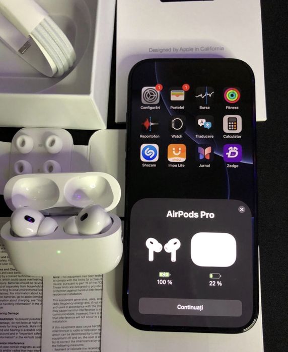 Vand airpods 2 pro (sigilate) si desigilate