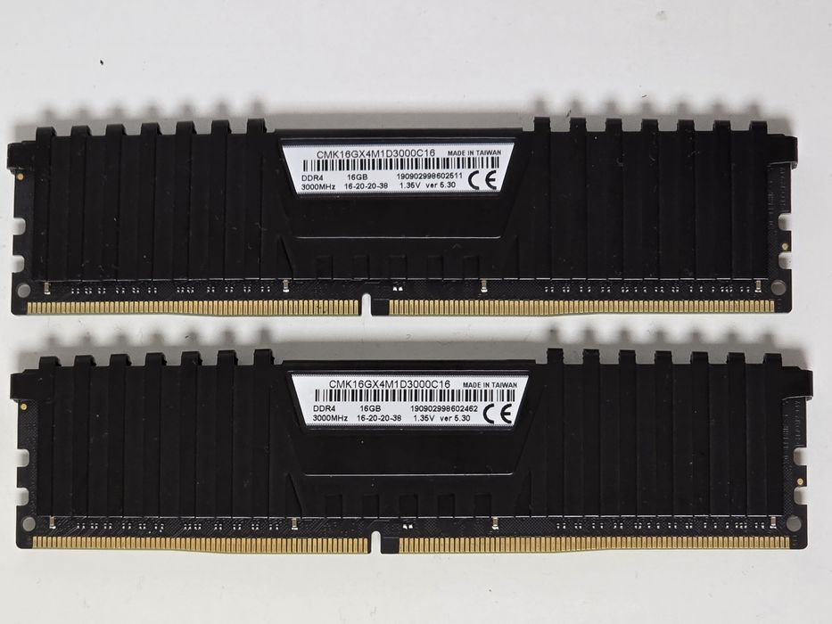 Kit RAM Corsair Veangeance 2 x 16Gb / CL16 /3000MHz/ XMP 2.0