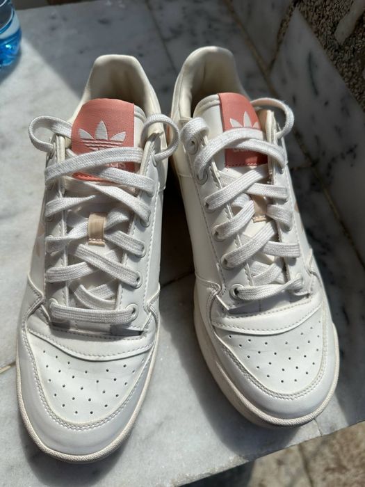 Дамски маратонки Adidas Forum bold white blush 39.1/2