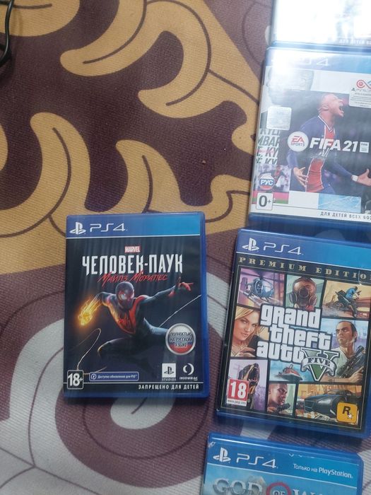 Продам диски на ps4