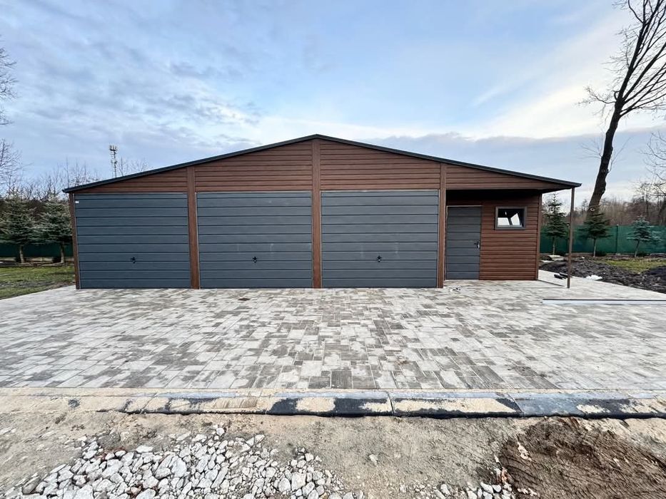 Vand garaj pe structura metalica 6 x 4m