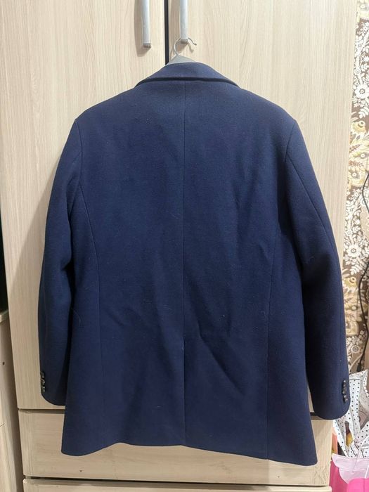 Шерстяное пальто мужское