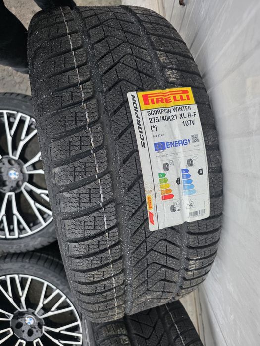 Roti noi iarna BMW R21 in doua latimi X5 g05 X6 g06 runflat* DOT 2025