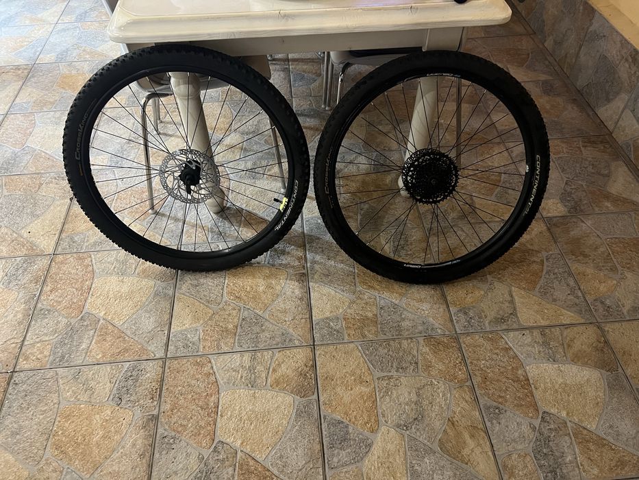 Roți MTB 29” Continental + discuri frână – gata de montat