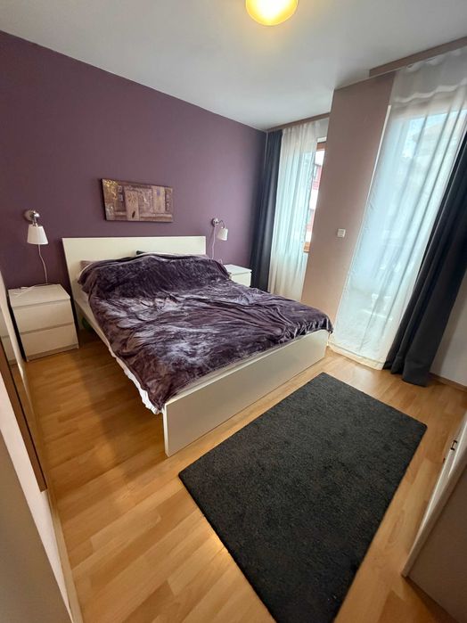 Двустаен апартамент в Пирин Ривър, Банско - напълно обзаведен с камина