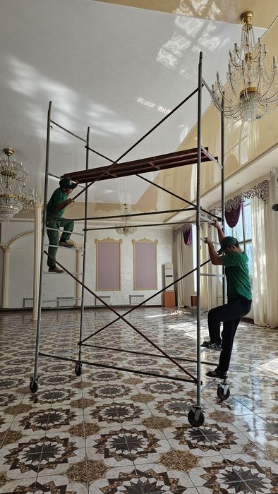 Аренда строительных лесов,струбцин