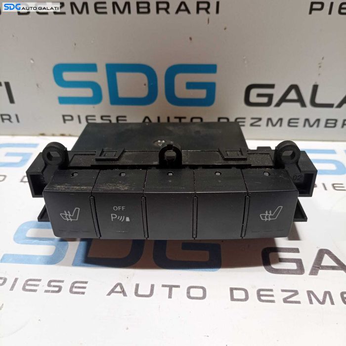 Panou Consola Buton Butoane Incalzire Scaune Senzori Parcare Mercedes Clasa A Class W169 2004 - 2012 Cod 1698209010 [1532]