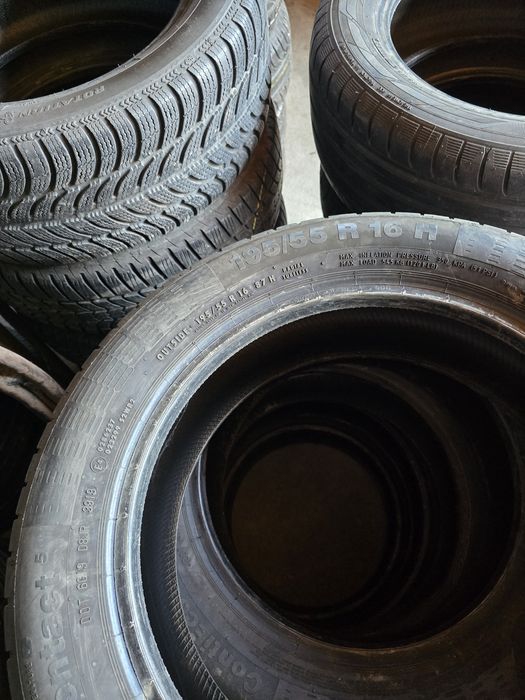 4x 195/55/16 VARA CONTINENTAL 2019 Stare ca noi