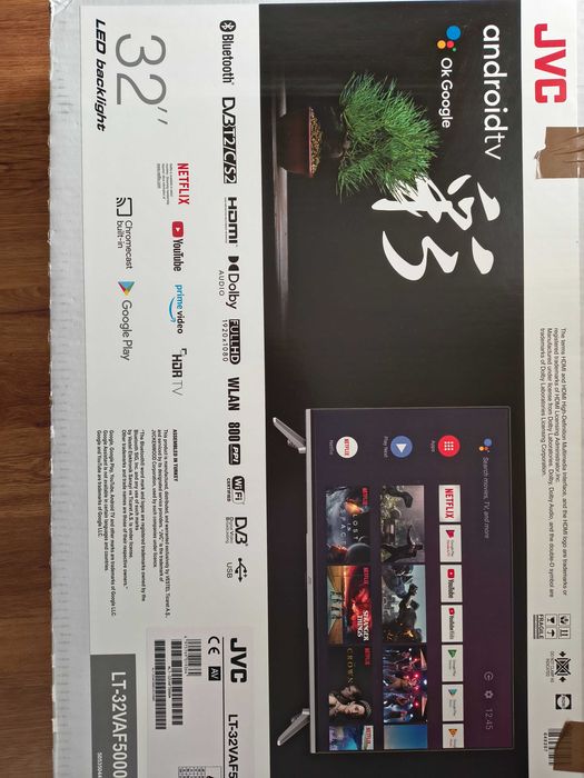 TV JVC Diagonală 81cm FullHD