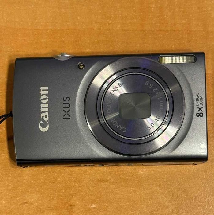 Canon IXUS 160 20MP, zoom optic 8x, card 16GB, cutie originala