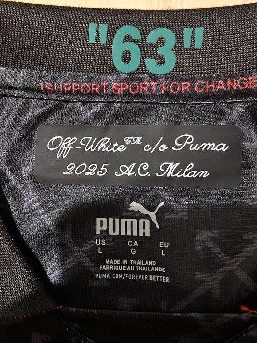 Puma x Off-White AC Milan Jersey L