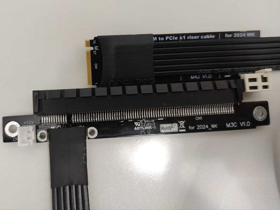 Adaptoare eGPU NVMe to PCI-E 5.0 X16 sau PCle X16 4.0