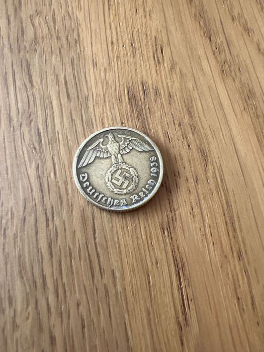 Moneda pfenning 1938- Germania Nazista