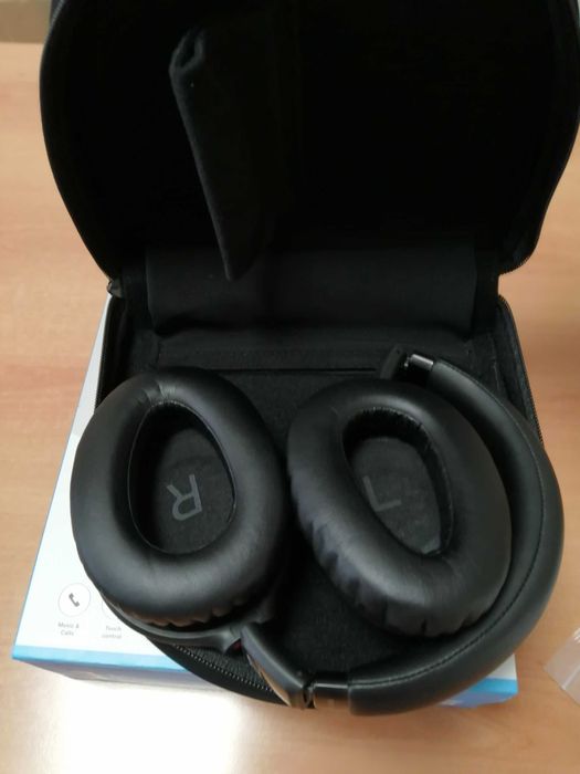 Безжични слушалки с микрофон Sennheiser - PXC 550-II, ANC, черни