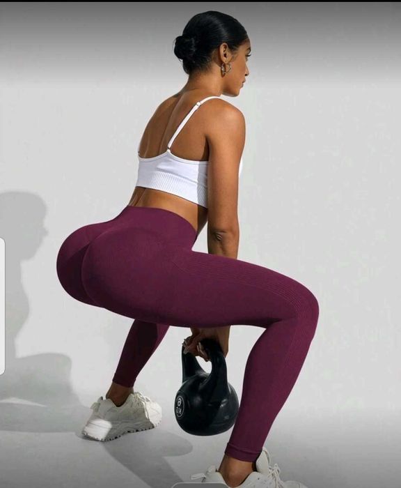 Colanți pentru antrenament pentru controlul burticii, fără cusături