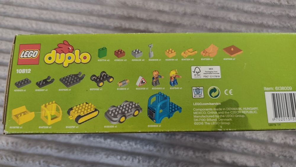 Lego duplo - camion si excavator 10931