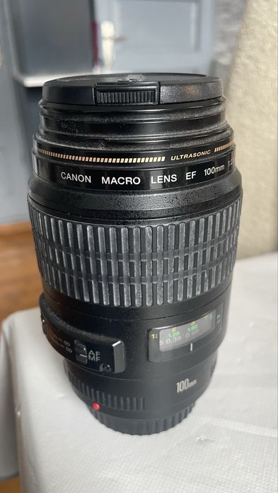 Obiectiv canon 100 mm macro 2.8