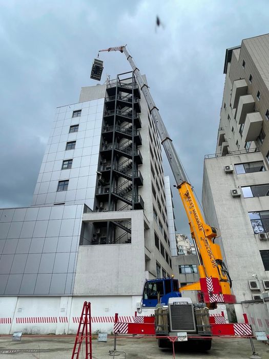 Inchirieri automacara macara 50 metri Bucuresti Ilfov
