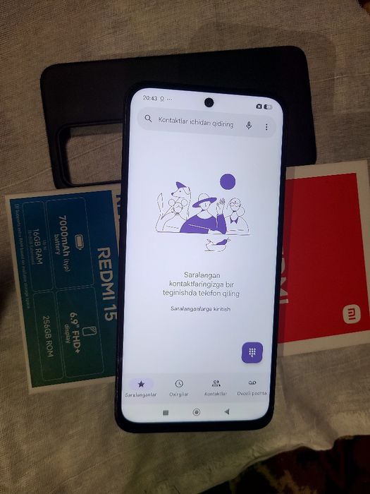 Redmi 15 256/8+4 GB