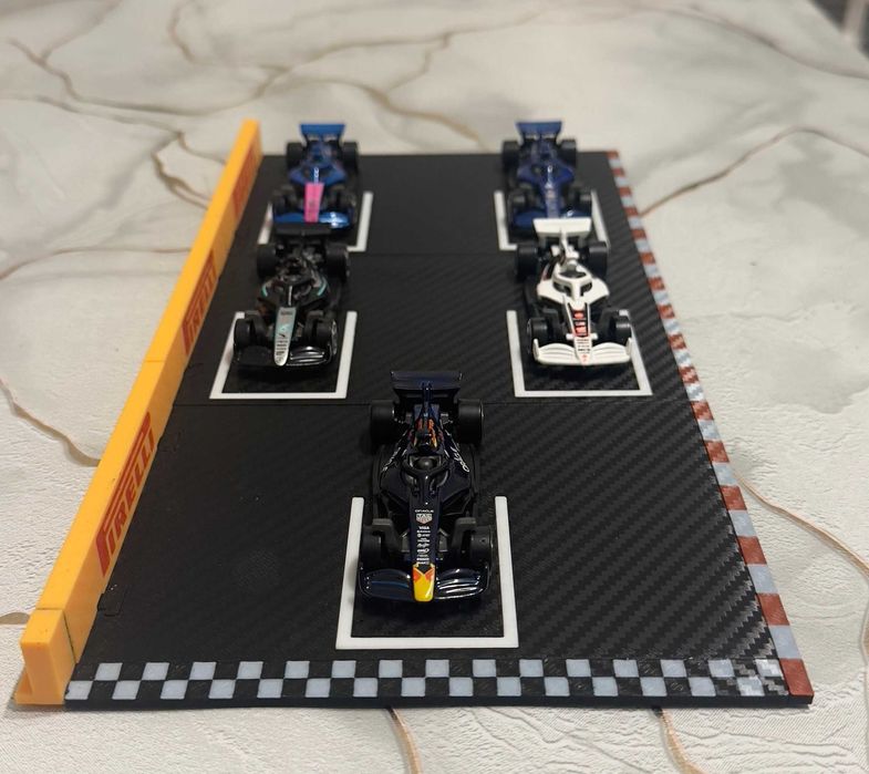 Diorama F1 HotWheels
