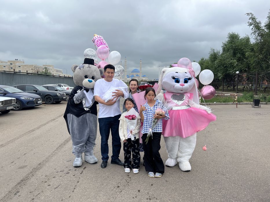 МИШКИ ТЕДДИ/ЗАЙКА/аниматоры/ поздравление