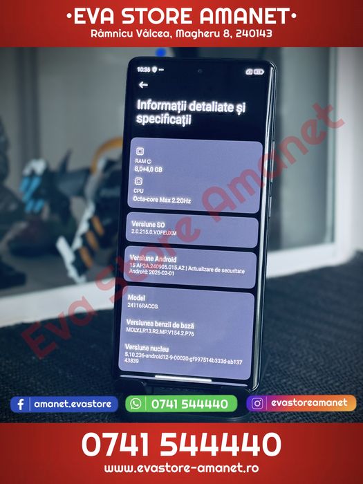 XIAOMI Redmi Note 14 Pro 5G Midnight Black 256GB 8GB RAM Dual SIM