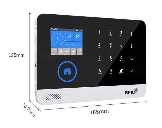 GSM, WiFi смарт алармена система за жилище, офис, вила, склад