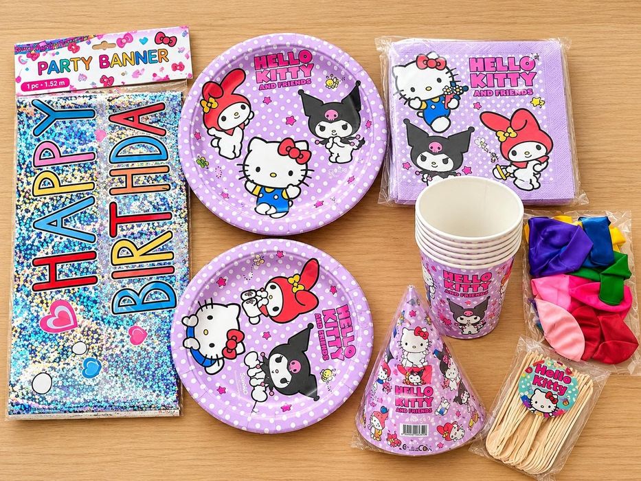 PARTY BOX – Set petrecere copii pentru 6 persoane | Mai multe modele