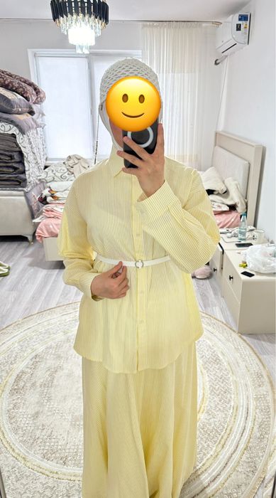 Двойка рубашка и юбка