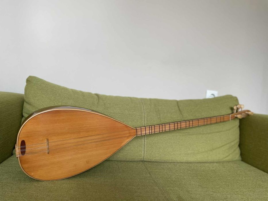 Саз професионален дълъг  сап нов с микрофон