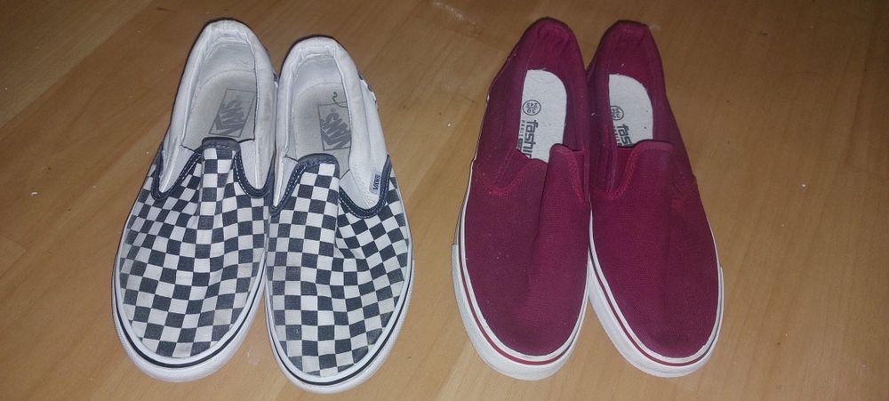 Вансы слипоны 39 размер две пары