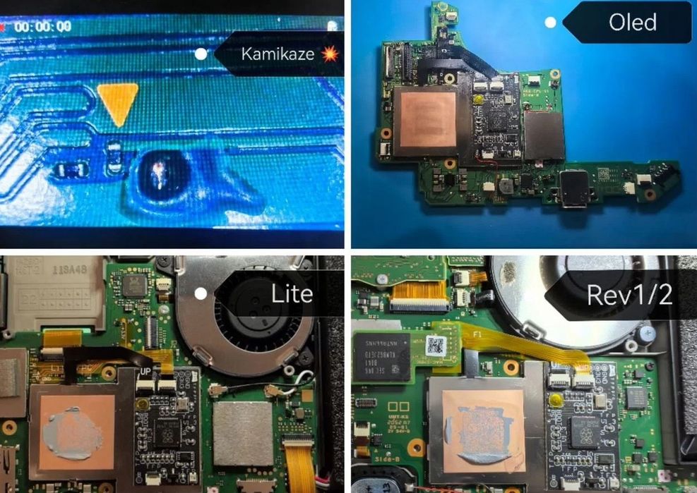 Прошивка и ремонт - Чиповка Nintendo Switch (OLED, Lite, 1-2 rev.)