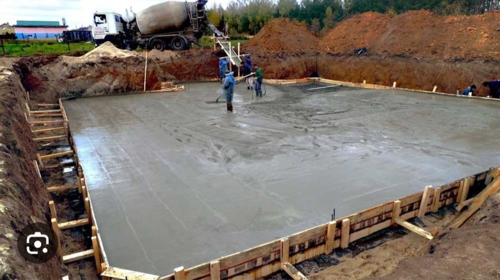 Заливаем фундамент со свеи апалубкои