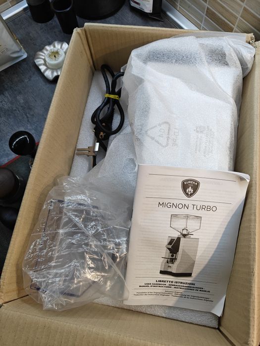 Eureka Mignon Turbo white