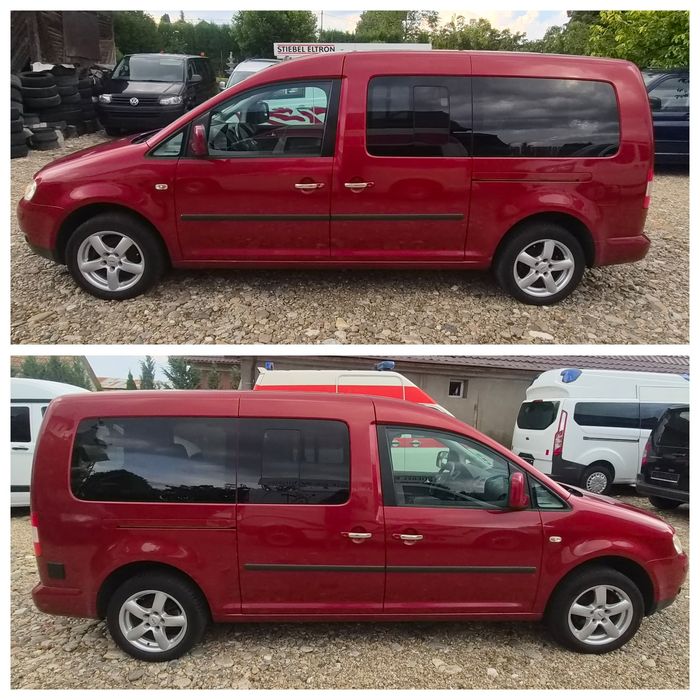 VW Caddy 2009 1.6 benzina +GPL maxi 7locuri