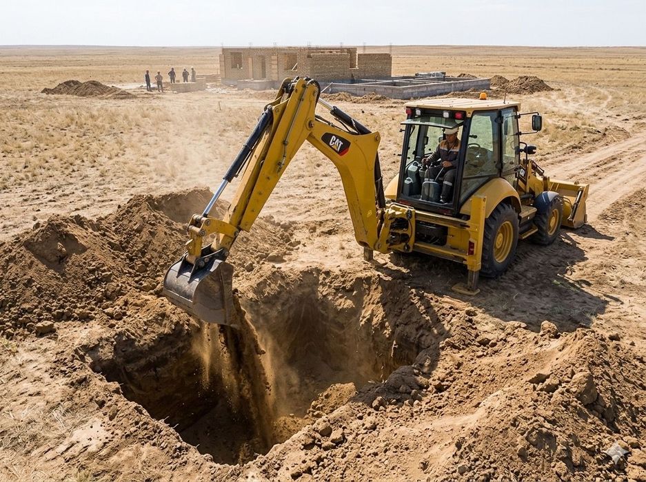 Услуги Экскаватора-Погрузчика 3в1