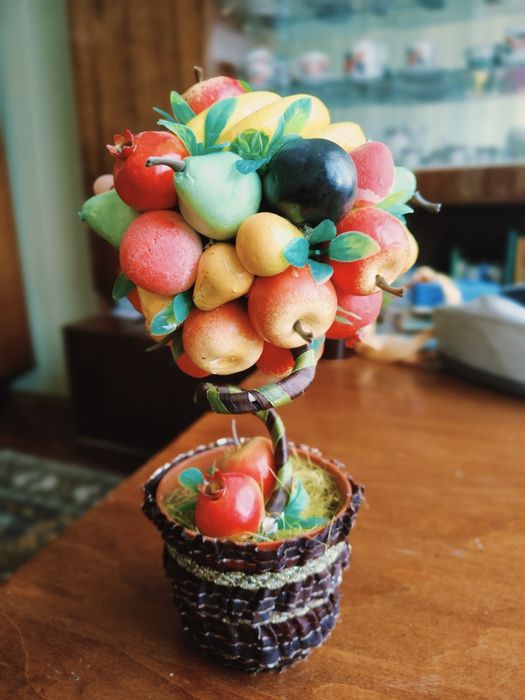 Деревья из бисера