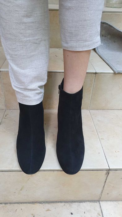 Боти - естествен велур - като нови