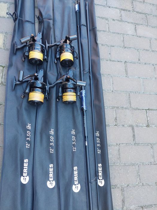 Set crap prologic, 4 mulinete element fd 7000xd, 4 lansete c series 3.60m 3,5lb