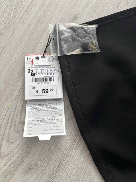 Нови ботуши тип чорап Zara