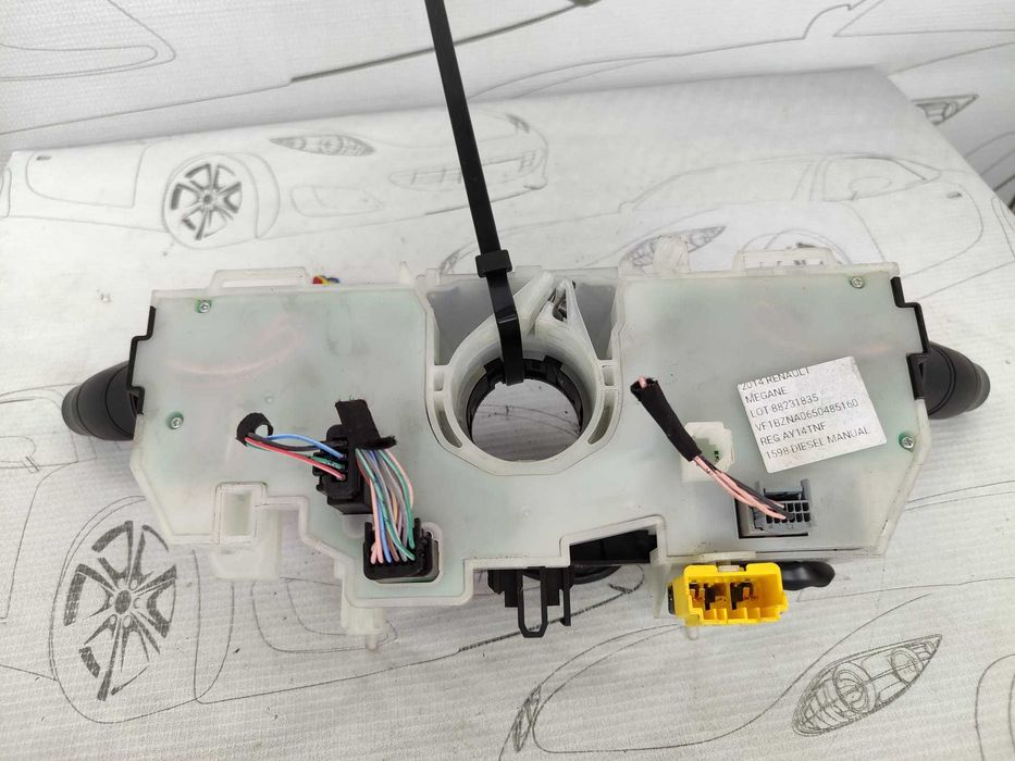 Ansamblu manete comenzi volan + spiră Renault Megane III 255670019R 2014 / [2009-2016] / (5B3)