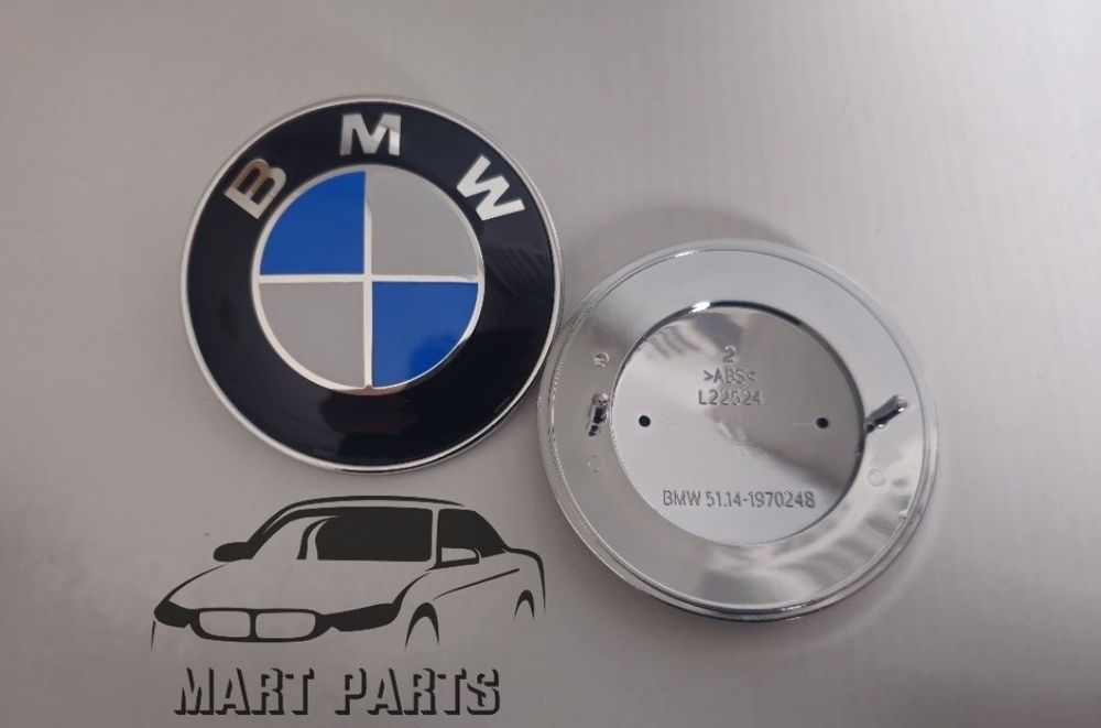 Алуминиева емблема за Бмв 78мм 82мм 74мм 68мм 45мм 11мм Емблема за Bmw