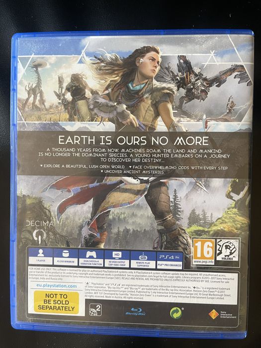 Horizon Zero Down (ps4)