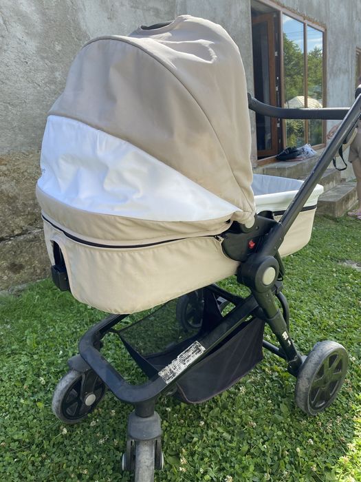 Carucior Kinderkraft 2 in 1 Kraft 6, Crem