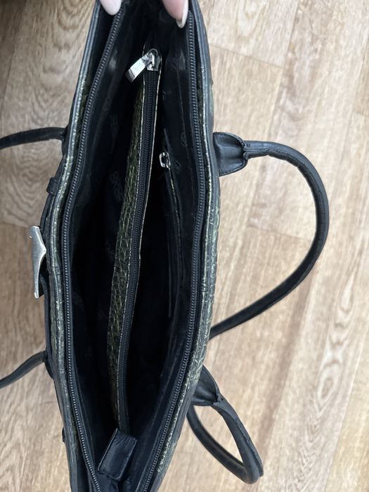 Кожанная женская сумка