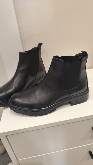 Ботинки 40р.кожа.сапоги